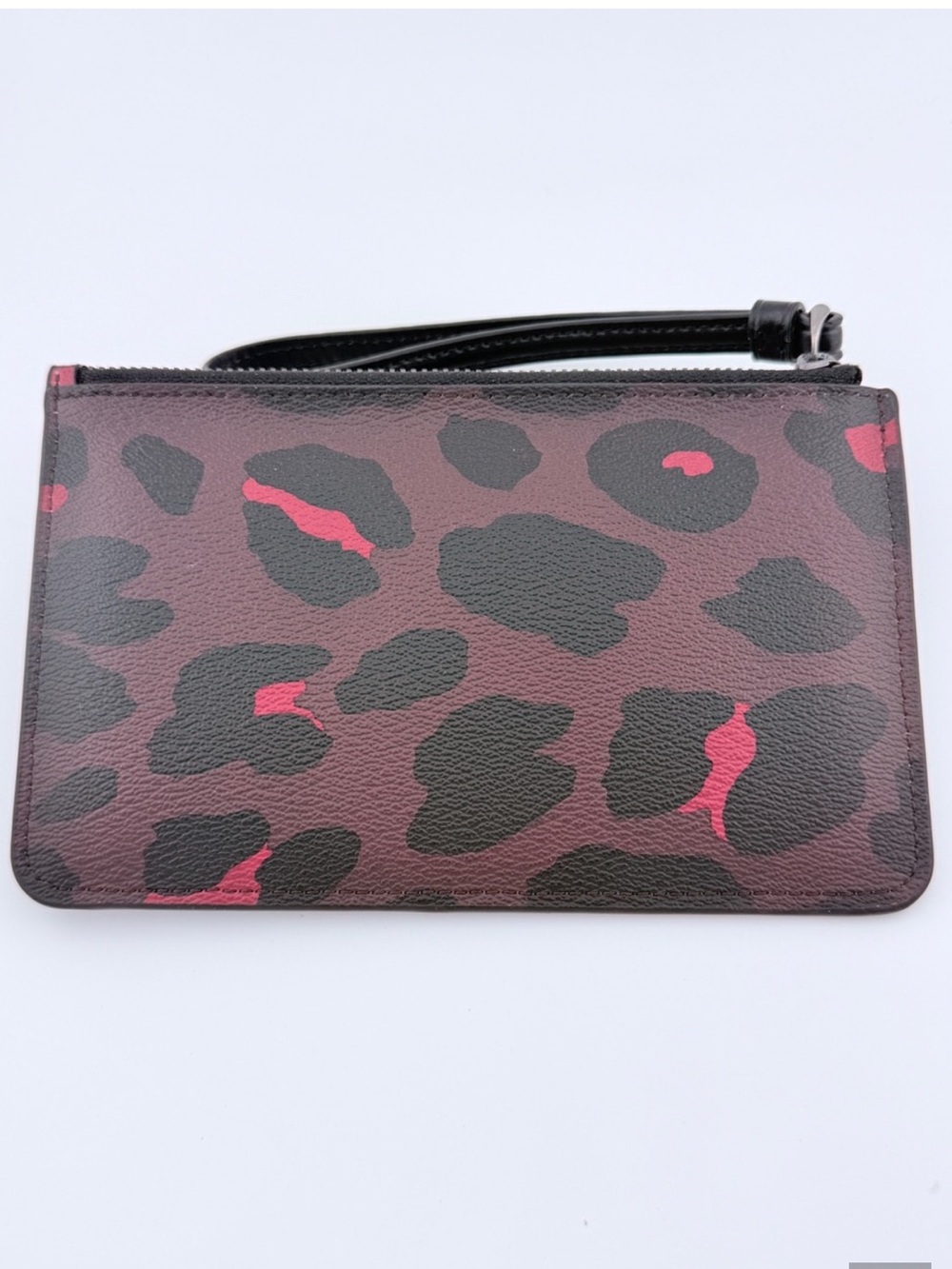 Coach Leopard Multi Print Wristlet - Picture 3 of 5